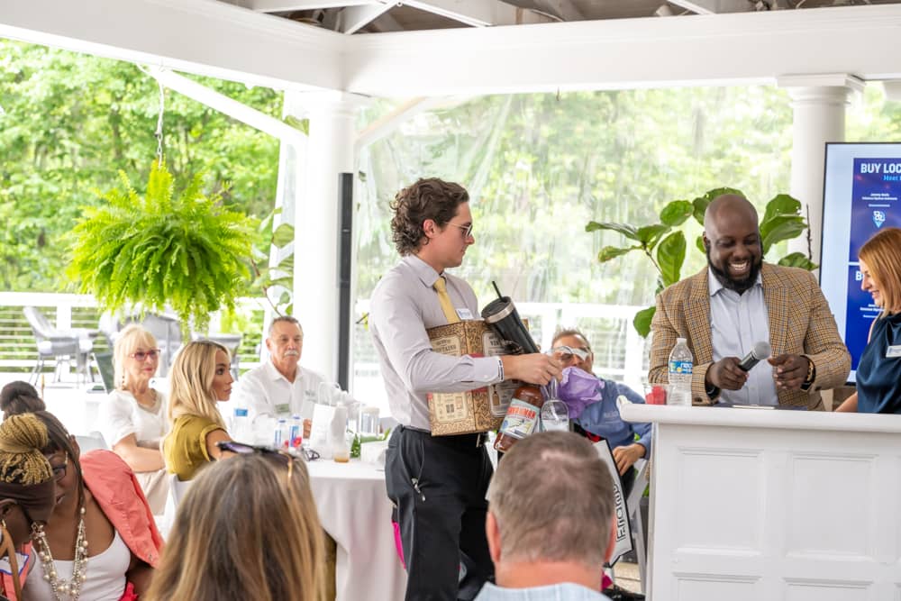Buy Local April 2023 Lunch at the Mackey House with Savannah Wedding Vendors